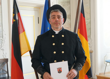 Michael Wuttke ist neuer Bezirksschornsteinfegermeister im Kehrbezirk Kreis Altenkirchen VI. (Foto: ADD Trier)