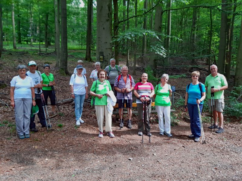 Wandergruppe des Westerwaldvereins Bad Marienberg. Foto: privat