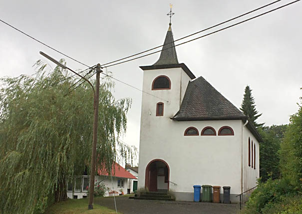 Schtzenkrnungsmesse in der Kapelle in Hesseln