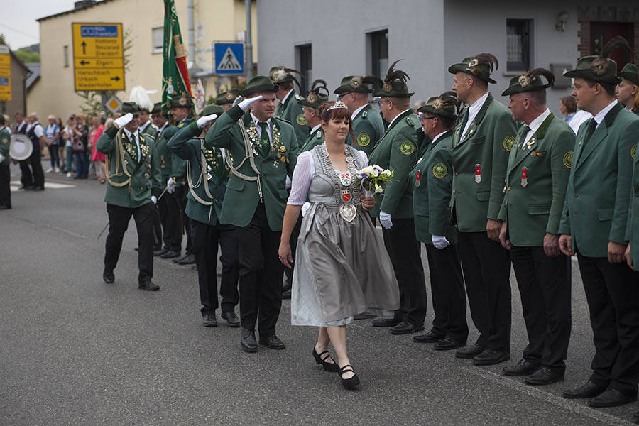 Schtzengilde Raubach startete Festumzug