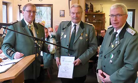 Bstjestag der St. Sebastianus Schtzenbruderschaft in Schnstein