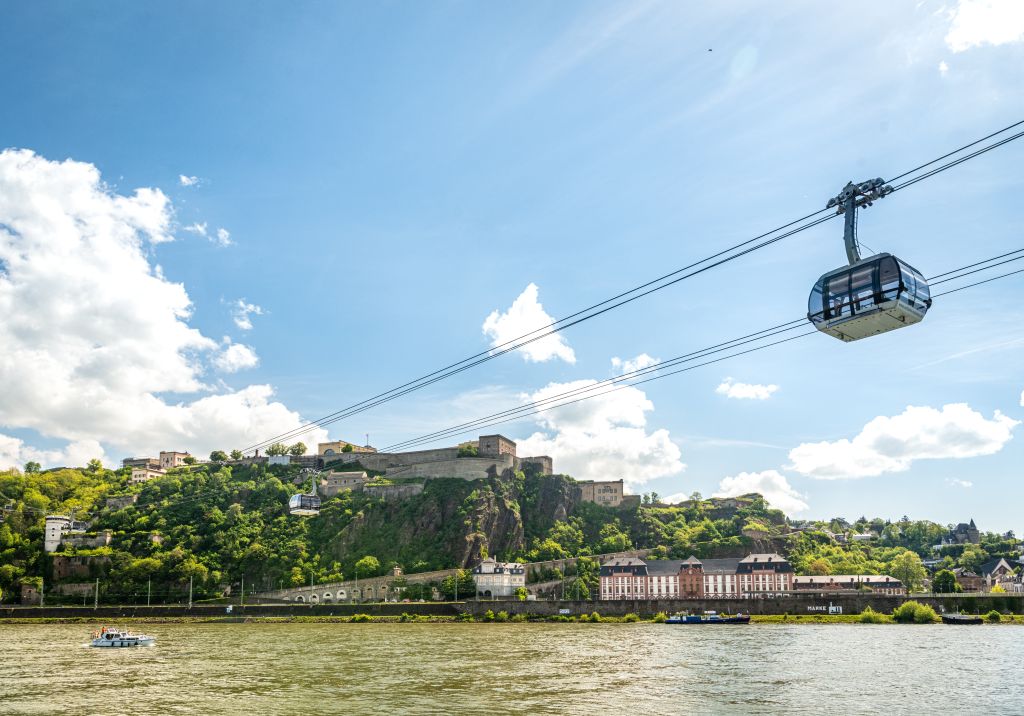 Die Koblenzer Seilbahn. Foto: Dominik Ketz