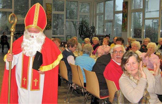 Ob der Nikolaus wieder zu den Senioren kommt, wird noch nicht verraten. (Foto: Seniorenakademie)