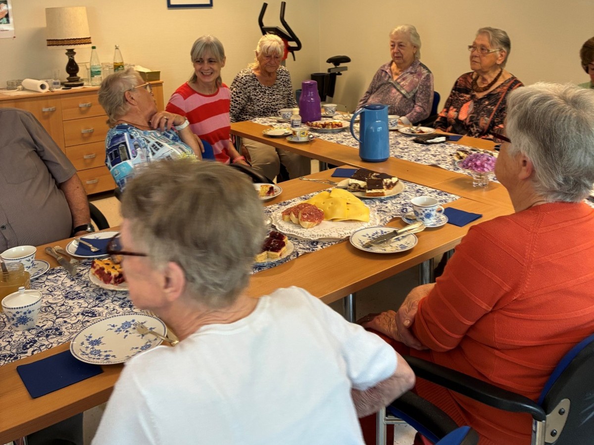 Kaffeekrnzchen der Seniorenresidenz Hamm (Sieg) (Foto: Jana Richartz)