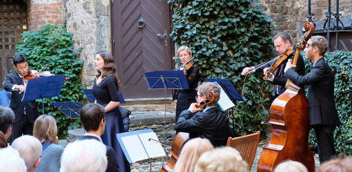 Serenade auf Schloss Schnstein war erneut ein Hrgenuss