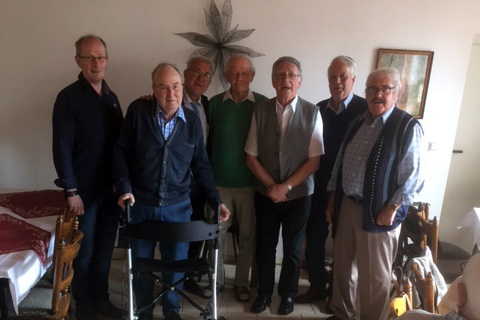 Von links nach rechts: Marcus Bischoffberger, Rdiger Starrmann, Thomas Eckart, Richard Stein (1. Vorsitzende), Gnther Zeiler, Josef Clossmann. Foto: Privat 