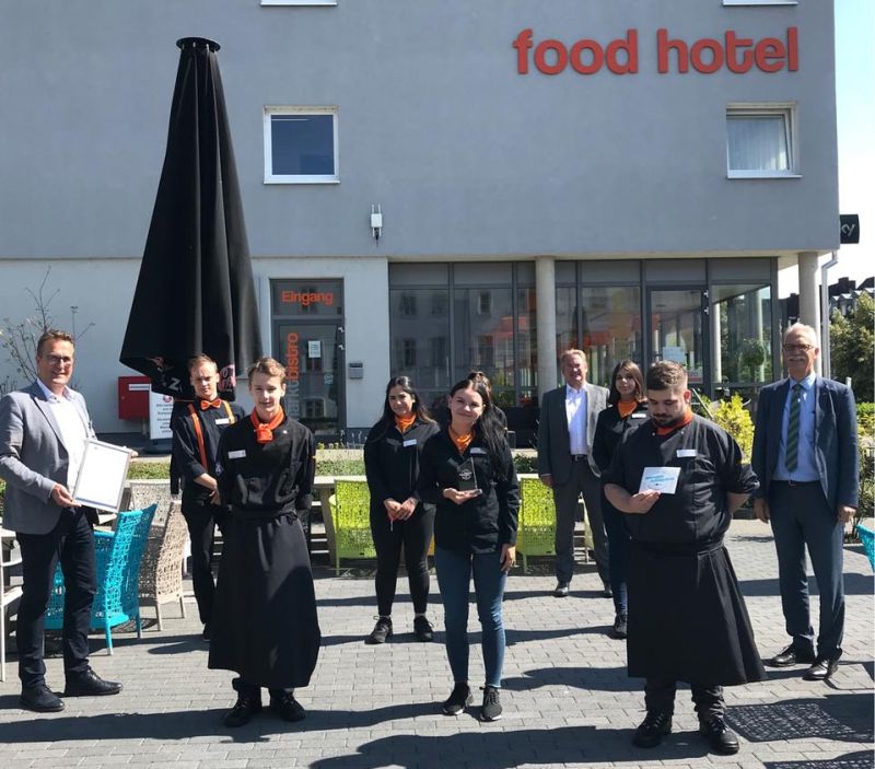 Einer der ausgezeichneten Ausbildungsbetriebe: food hotel Neuwied. Fotos: IHK