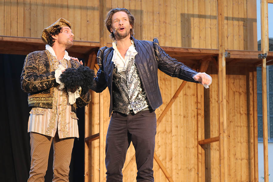 William Shakespeare auf der Bhne bei Rommersdorfer Festspielen