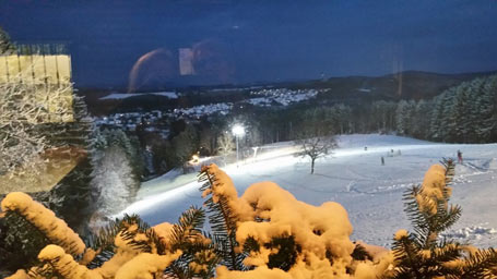 Derzeit ist traumhaft schn auf dem Gelnde des Ski-Clubs Wissen. Foto: Verein