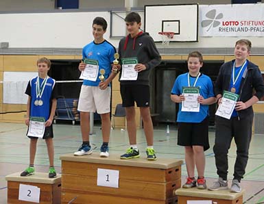 Badminton-Jugend aus Betzdorf und Gebhardshain erfolgreich