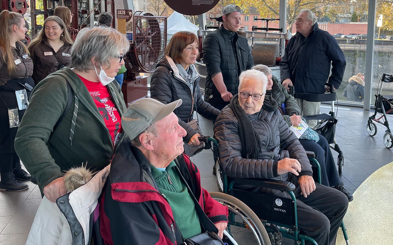 Pflegedorf Flammersfeld besucht Schokoladenmuseum in Kln