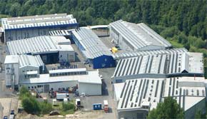 Der Industriepark in Etzbach: Rund 300 Arbeitspltze gibt es hier. (Foto: Industriepark Etzbach) 