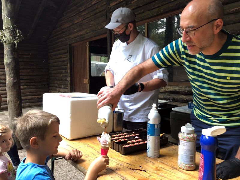 Eiszeit im Sommerferienlager. Fotos: Veranstalter