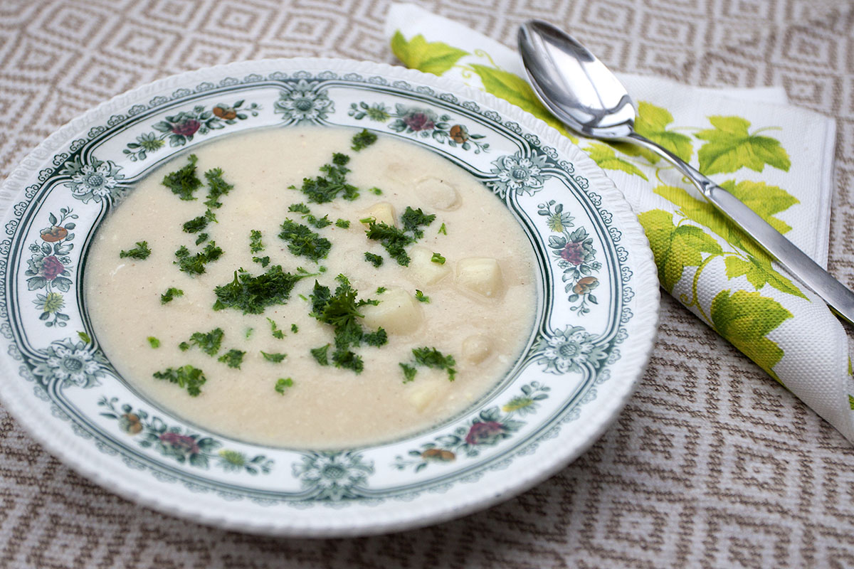 Westerwlder Rezepte: Spargelcremesuppe