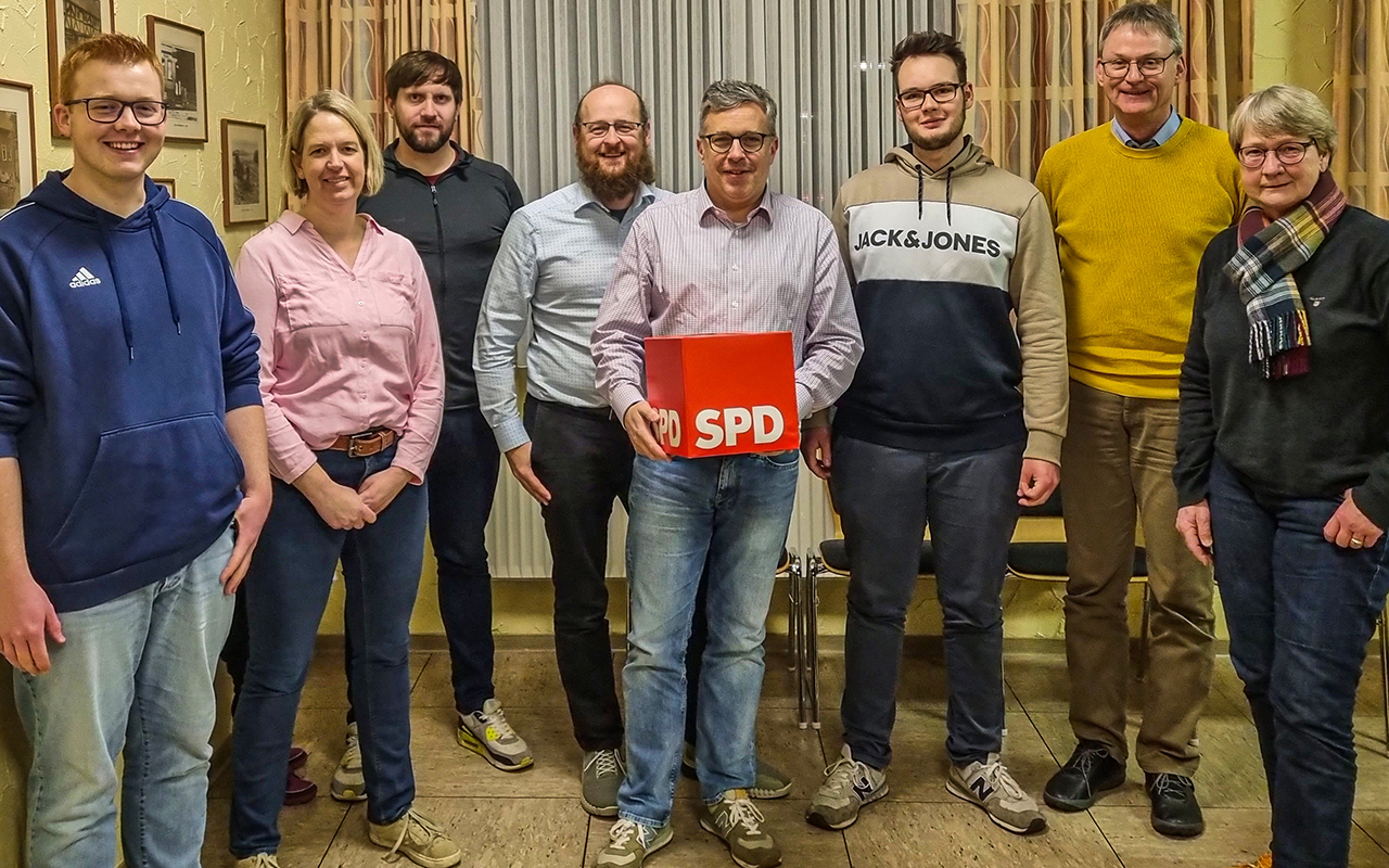 SPD Bad Marienberg startet mit neuem Vorstand ins Jahr 2023