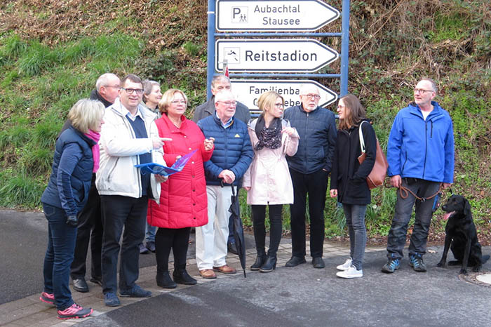 Ausbau der Strae Zum Stausee" bis Reithalle 