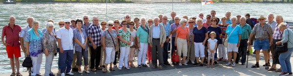 Es ging an den Rhein fr rund 50 Teilnehmer des Tagesausflugs der Hammer SPD. (Foto: SPD Hamm)