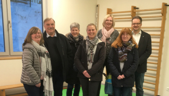 Mitglieder der SPD-Fraktion im Altenkirchener Verbandsgemeinderat besuchten die Kindertagessttte Sonnenschein in Weyerbusch. (Foto: SPD) 