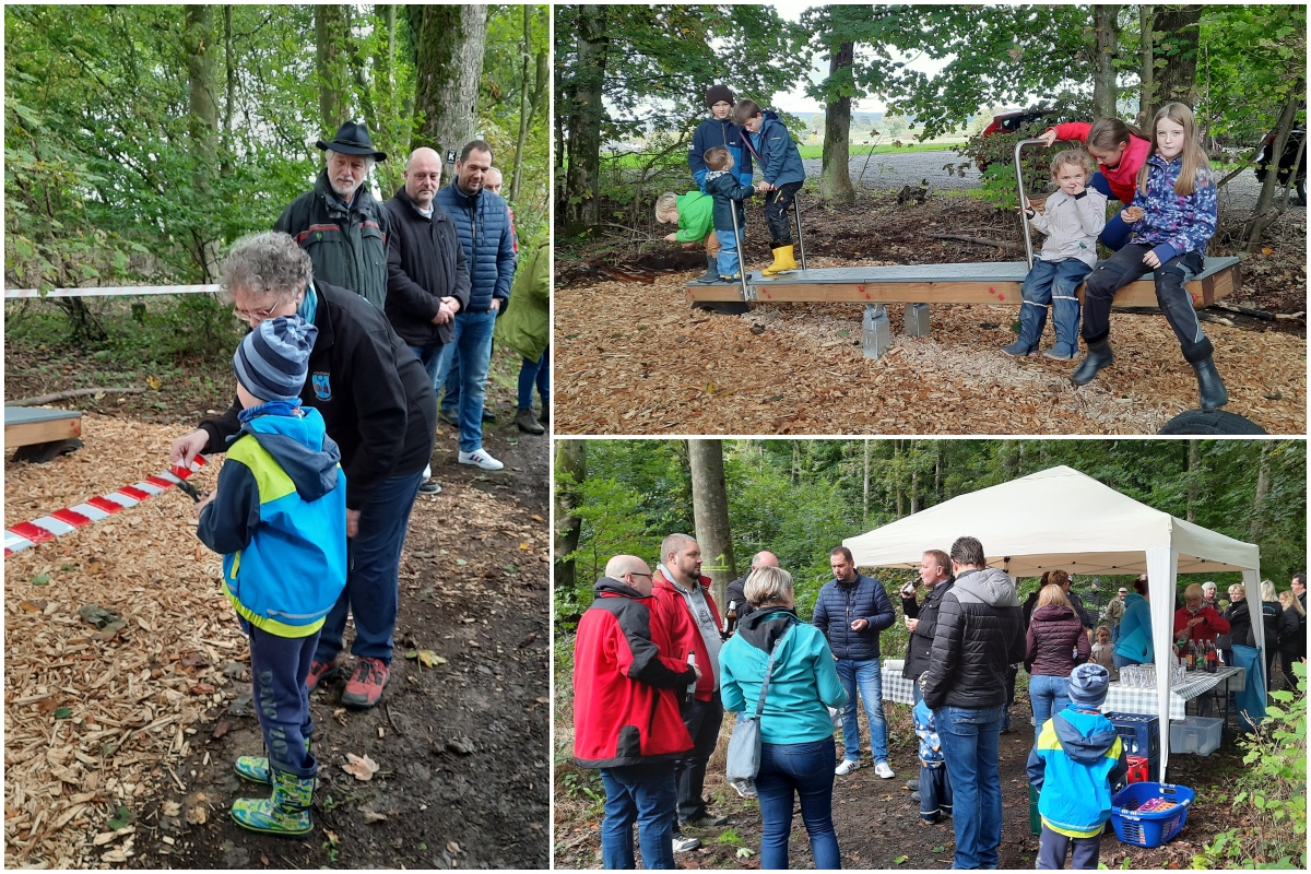 Am Rundweg im "Armen Heckelchen" gibt es nun neue Spielgrte. (Fotos: privat)
