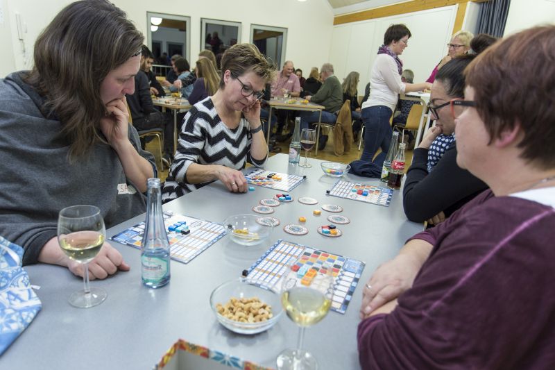 Besonders Azul, das Spiel des Jahres 2018 hatte es den Gsten des Spieleabends in Selters angetan. Foto: privat