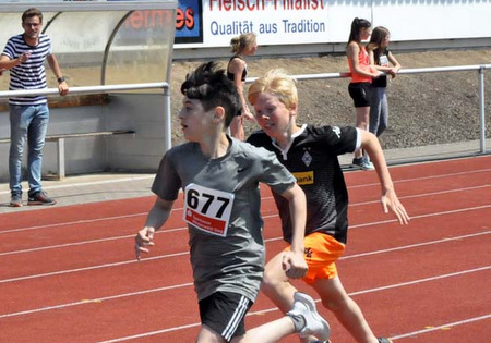 Kreisjugendsportfest mit Akteuren von zehn Schulen 