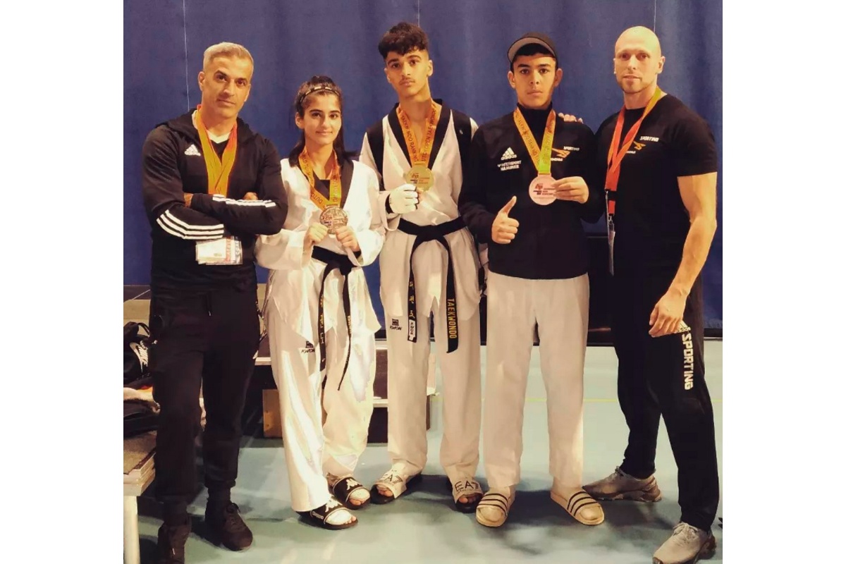 Edelmetall-Triple für "SPORTING Taekwondo"-Sportler auf Weltranglistenturnier in Holland
