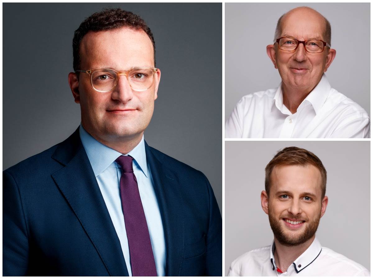 Jens Spahn wird am Freitag Gast bei Michael Wschenbach (rechts oben) und Matthias Reuber sein. 