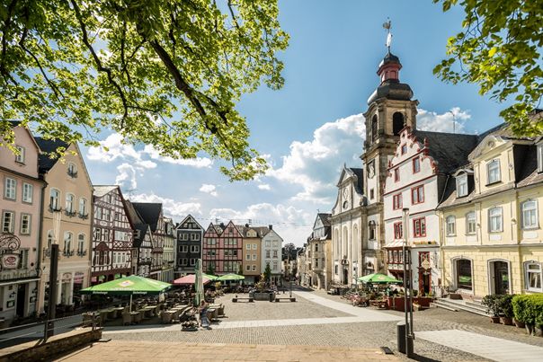 Alter Markt Hachenburg. Foto: Stadt Hachenburg