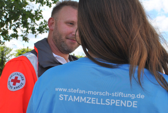 Seit fnf Jahren arbeiten der DRK-Blutspendedienst West und die Stefan-Morsch-Stiftung zusammen. (Foto: privat)