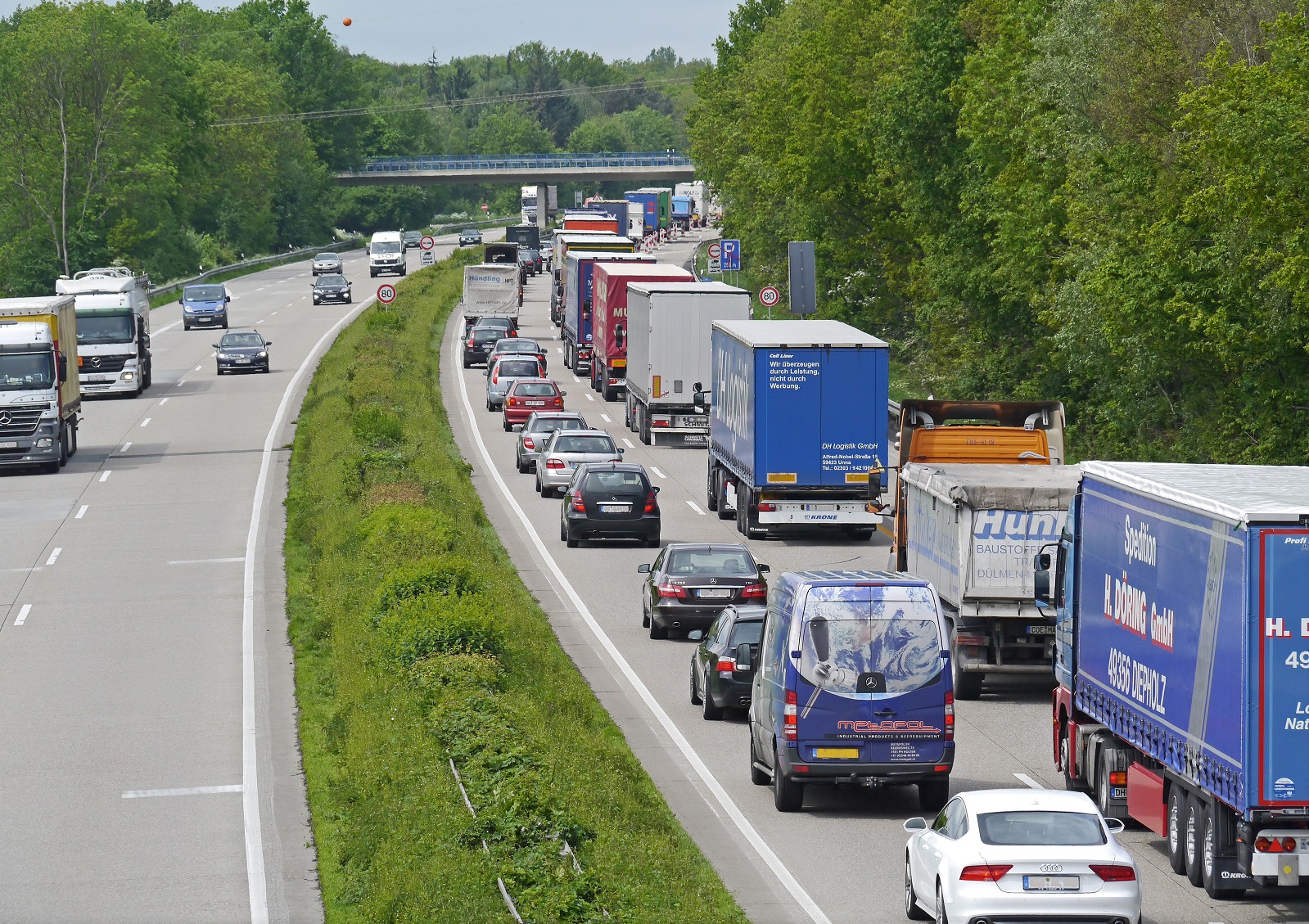 Verkehrseinschränkungen auf der A3: Bauarbeiten zwischen Montabaur und Dernbach