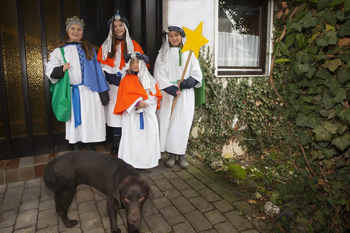 Im Januar werden die Sternsinger wieder unterwegs sein. Archivfoto: Wolfgang Tischler