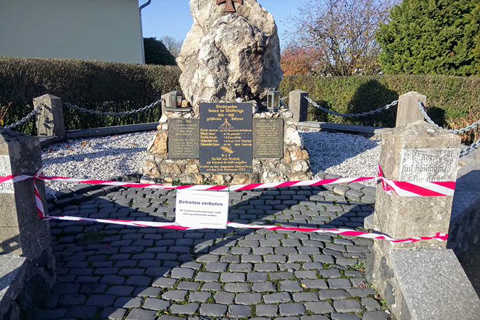 Kriegerdenkmal in Stockhausen ist baufllig