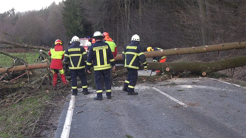 Zuletzt gab es im Januar 2018 einen flchendeckenden Sturm. Archivfoto: Wolfgang Tischler