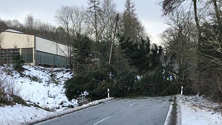 Unwettereinstze in der Verbandsgemeinde Daaden-Herdorf