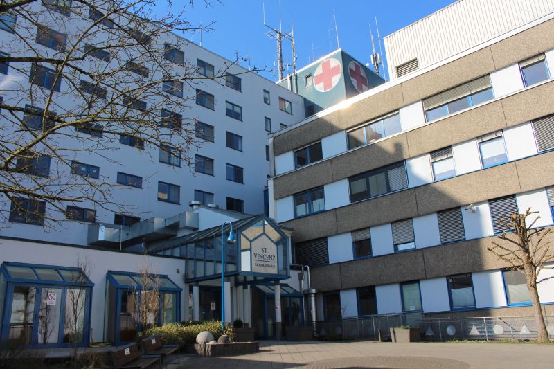 Ab kommendem Mittwoch drfen Patienten im St. Vincenz-Krankenhaus Limburg pro Besuch nur noch einen Besucher empfangen. Foto: St. Vincenz-Krankenhaus Limburg