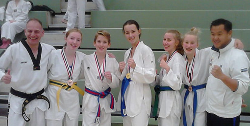 Wallmenrother Taekwondo-Supersonics erfolgreich in Bottrop 