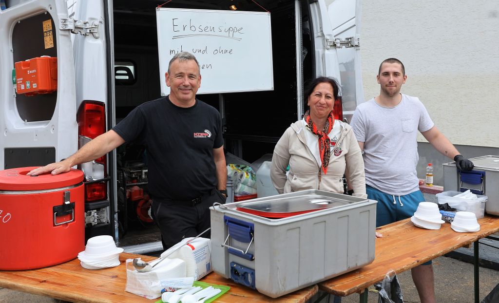 Babos Suppenkche untersttzt die Helfer und Opfer der Flutkatastrophe