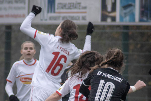 Rengsdorfer Juniorinnen unterliegen dem 1. FC Kln