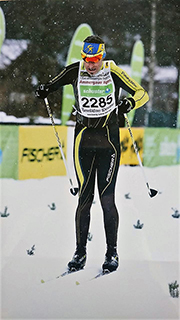 Andr Schmidt vom SVS Emmerzhausen wurde Zweiter in seiner Altersklasse. Foto: Verein