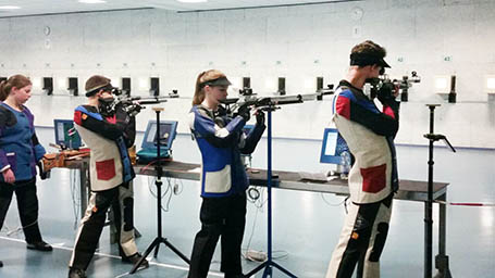 Training der jungen Sportschtzen. Foto: Verein