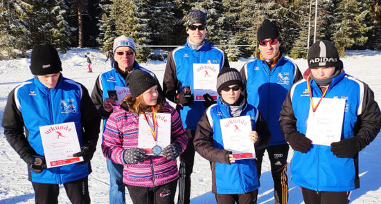 SVS Emmerzhausen bei Landesmeisterschaften und Skimarathon  