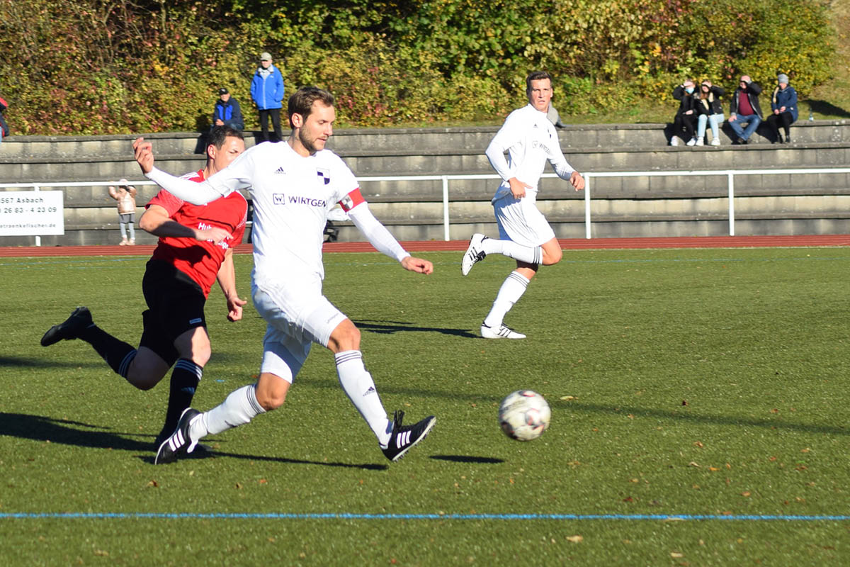 SV Windhagen: Robin Heler erzielte das Tor des Tages zum 1:0