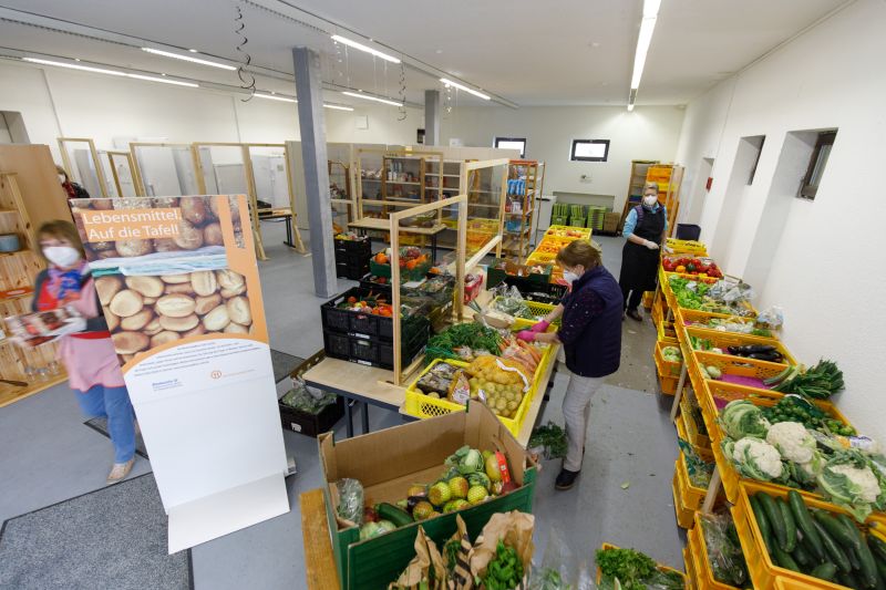 Die Ausgabestelle der Tafel Hhr-Grenzhausen hat eine neue Bleibe. Foto: Peter Bongard