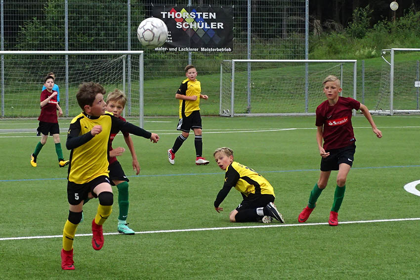 Junge Talente gesichtet - ein Fuballstar von morgen dabei?