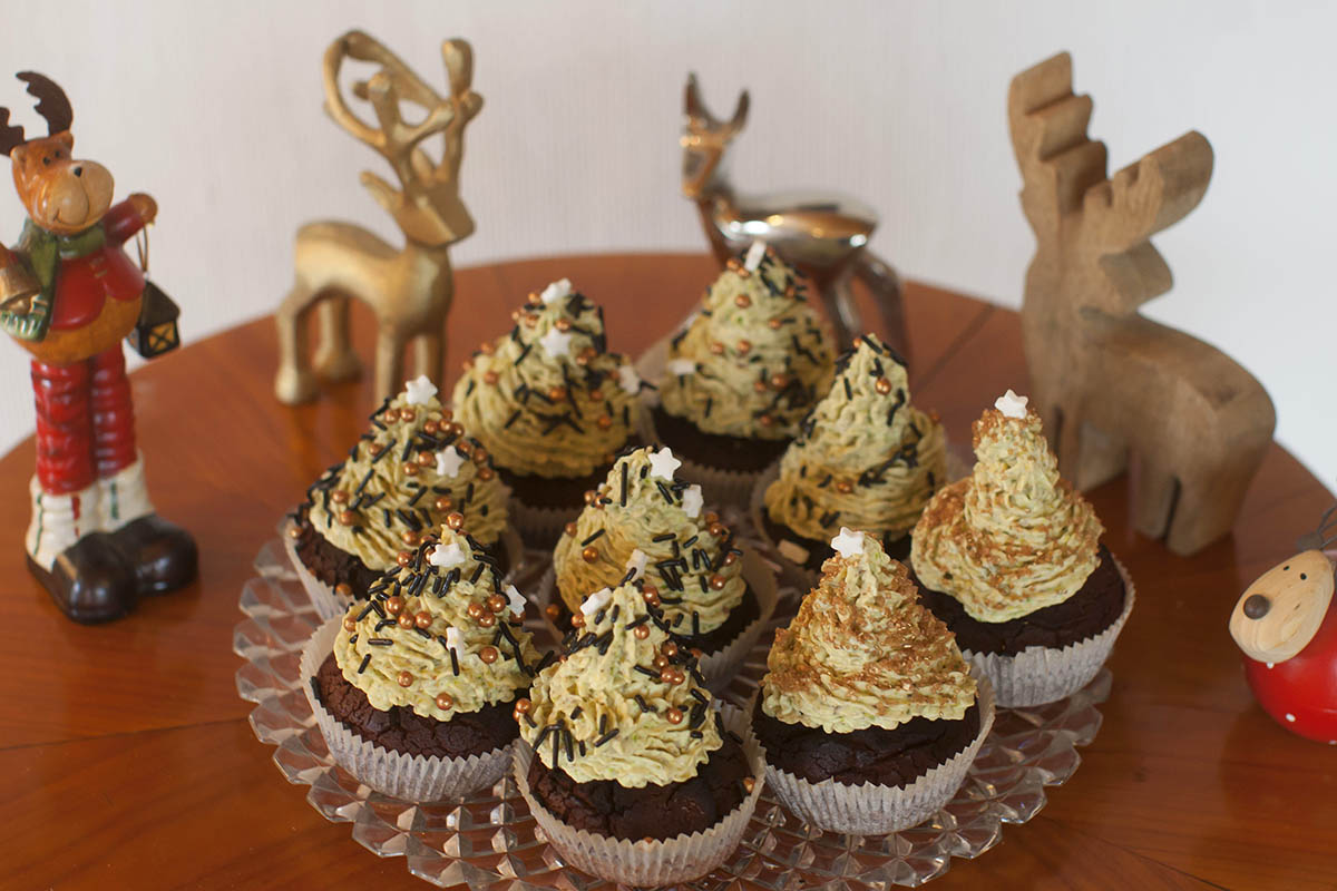 Westerwlder Rezepte: Tannenbaum-Trtchen - noch schnell gebacken