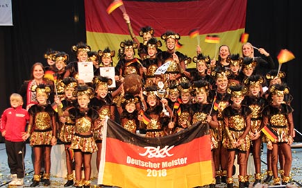 Wissener Mini- und Juniorentanzcorps holten Meisterschaft