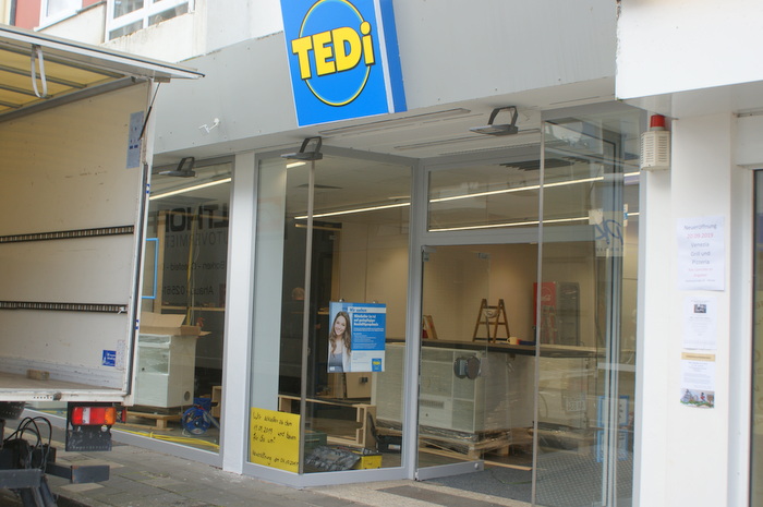 Im Wissener Tedi-Markt wird derzeit umgebaut. (Foto: scan)