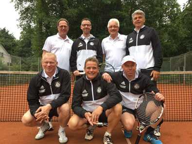 Tennis-Herren 40 schafften Aufstieg