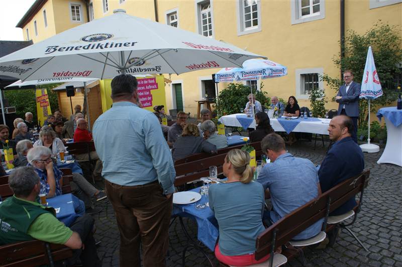 Auch Gste kamen zum Schluss der FDP-Veranstaltung zu Wort. Foto: ddp