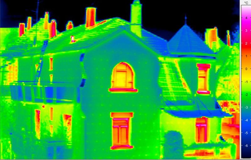 Gebude-Thermografie. Foto: Quelle VZ-Rheinland-Pfalz 